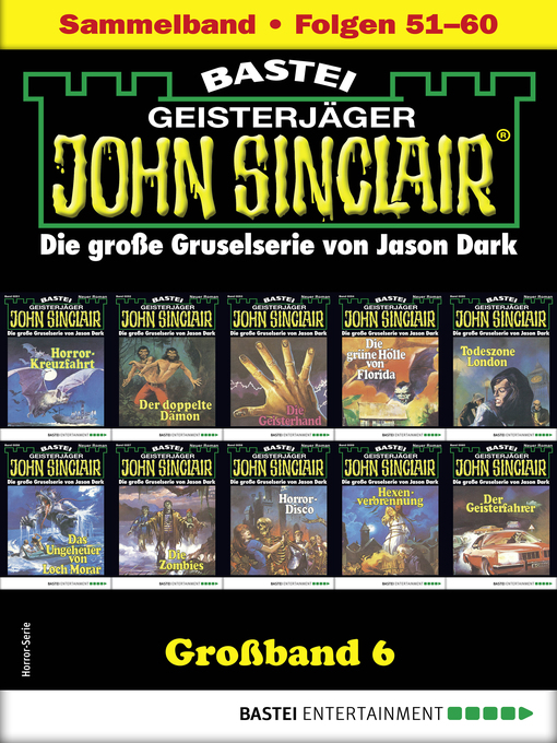 Title details for John Sinclair Großband 6--Horror-Serie by Jason Dark - Available